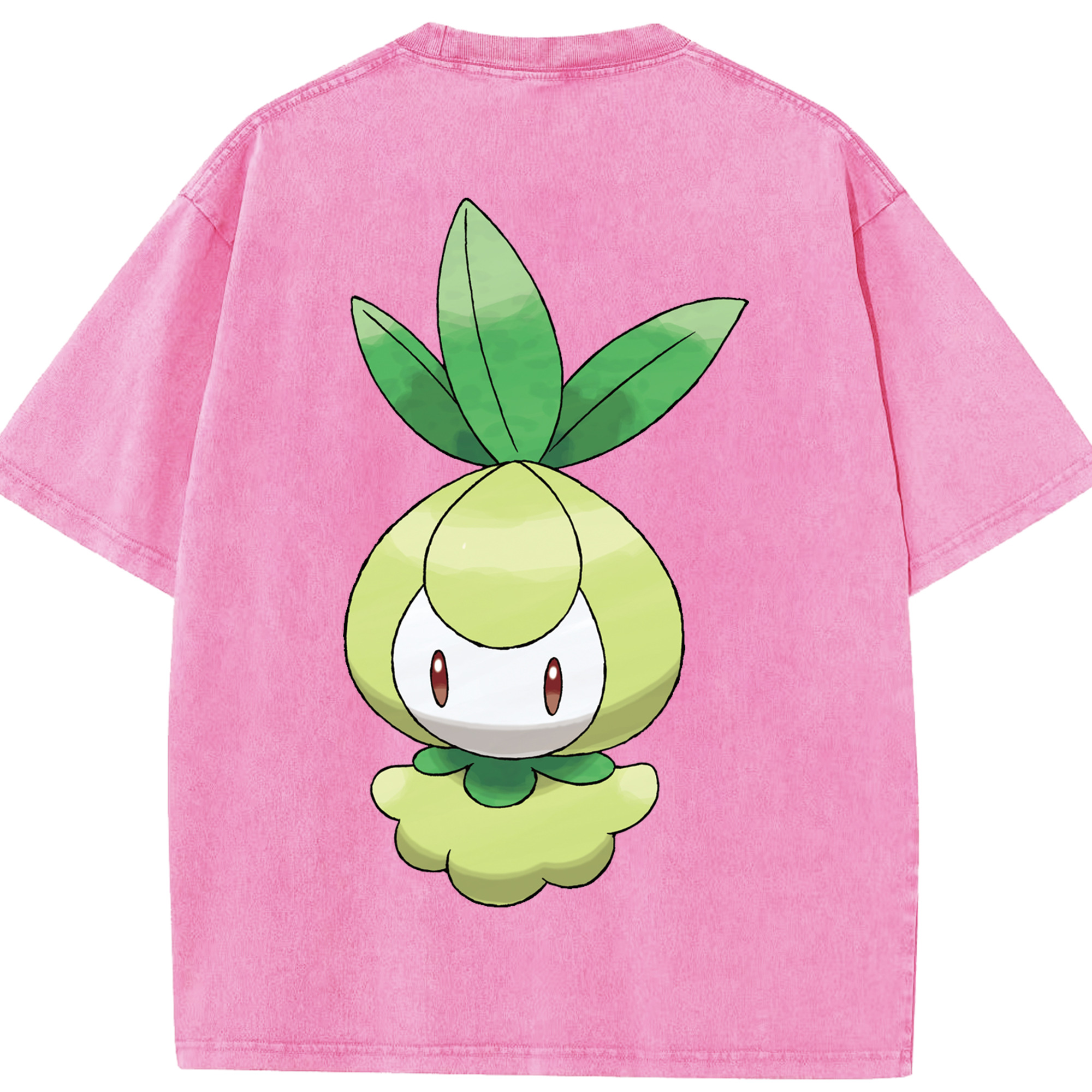 （画像用） ポケットモンスター Pokémon 綿100% ヴィンテージ風 半袖Tシャツ（背面プリント）